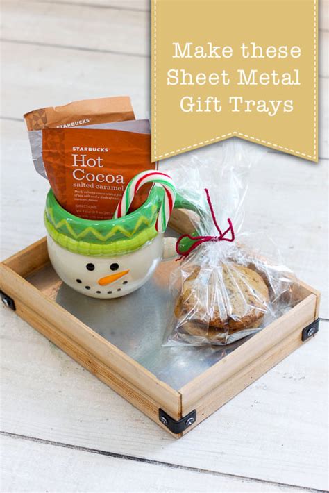 sheet metal gift ideas|sheet metal gift trays diy.